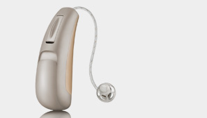 RITE hearing systems are placed behind the ear and transmit acoustic energy
